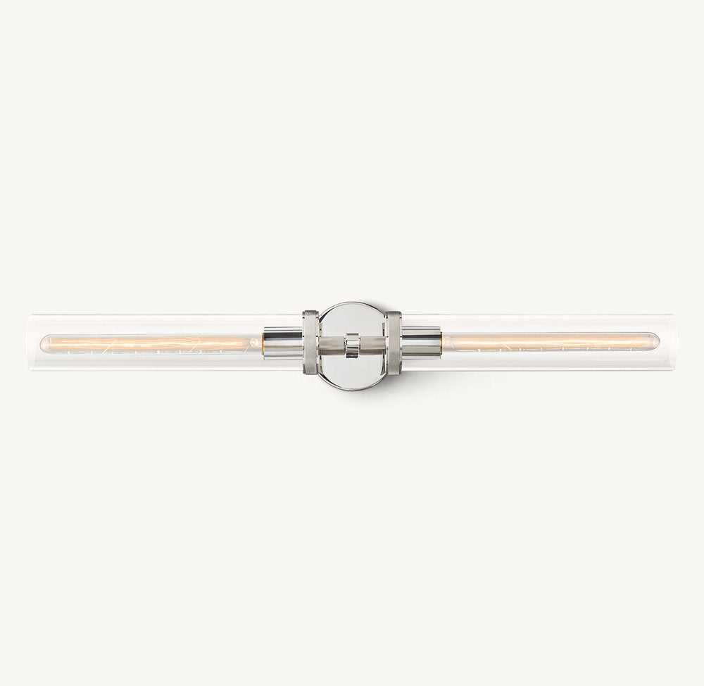 LAMBETH KNURLED GRAND LINEAR SCONCE