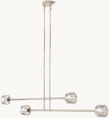 DEMARET MOBILE LINEAR CHANDELIER 72"