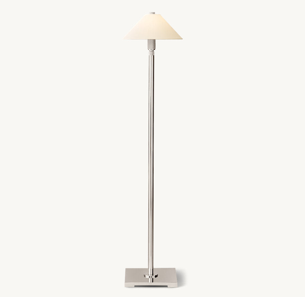UTILITAIRE LINEN SHADE FLOOR LAMP