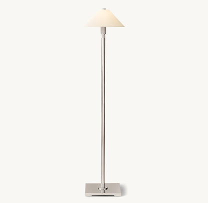 UTILITAIRE LINEN SHADE FLOOR LAMP