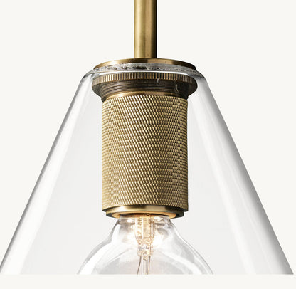 UTILITAIRE FUNNEL SHADE PENDANT