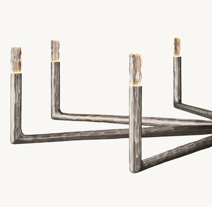 THADDEUS ROUND CHANDELIER 60"