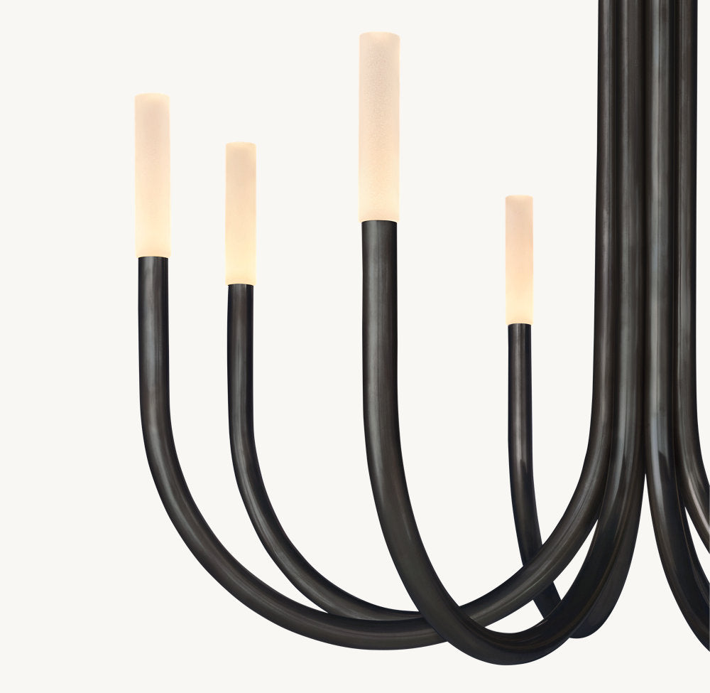 ROUSSEAU ROUND CHANDELIER 38"