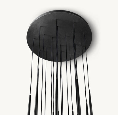 AQUITAINE ROUND CHANDELIER 30"