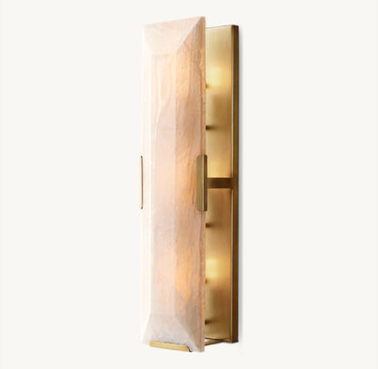 HARLOW CALCITE LINEAR SCONCE