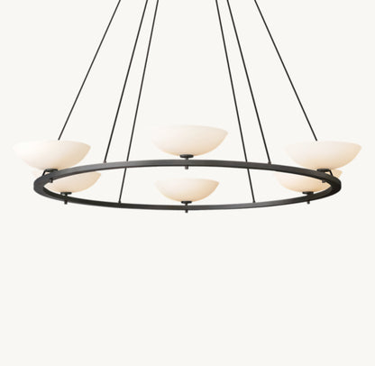 VERNET ROUND CHANDELIER 60"