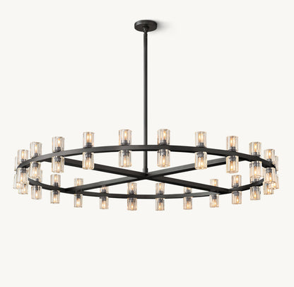 ARCACHON LED ROUND CHANDELIER 48"