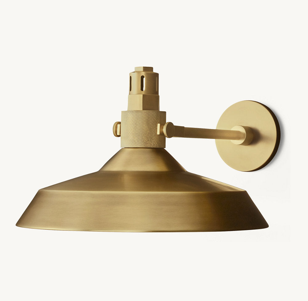 CONDORCET METAL SHADE SCONCE