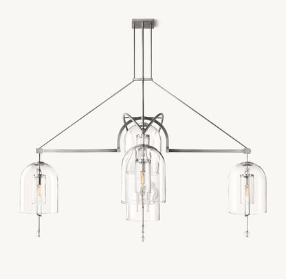 FULCRUM ROUND GRAND CHANDELIER 85"
