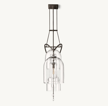 FULCRUM GRAND LINEAR CHANDELIER 85"