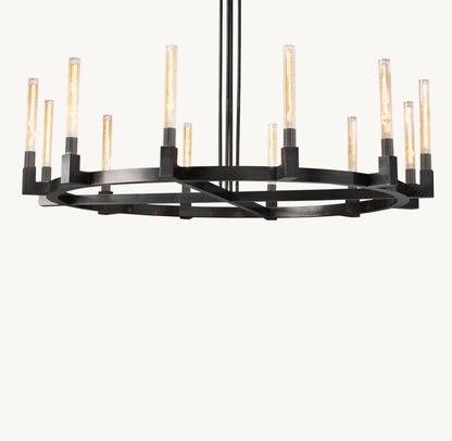 CANNELE ROUND CHANDELIER 60"