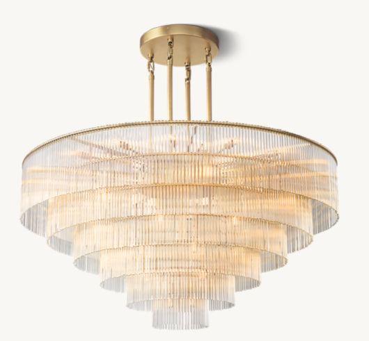 AMADEO ROUND CHANDELIER 60"