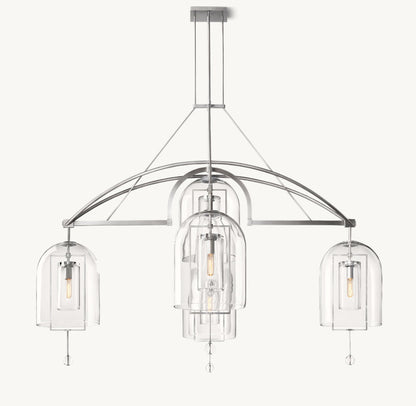 FULCRUM ROUND GRAND CHANDELIER 73"