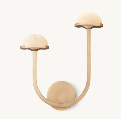 PEDRA DOUBLE SCONCE - LEFT