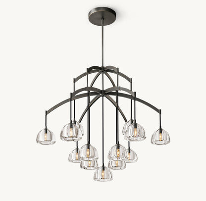 HEMISPHERE ROUND CHANDELIER 48"