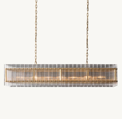 SAN MARCO RECTANGULAR CHANDELIER 54"
