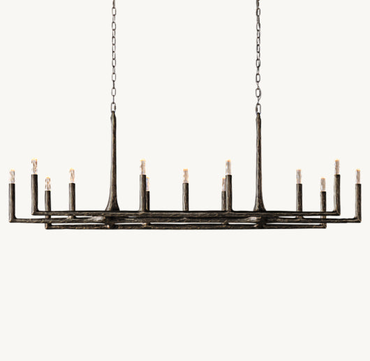 THADDEUS LINEAR CHANDELIER 72"