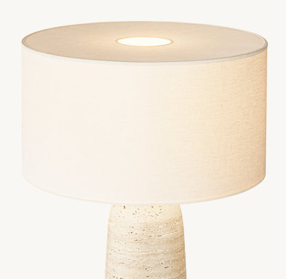 SAREZZO STONE TAPERED TABLE LAMP