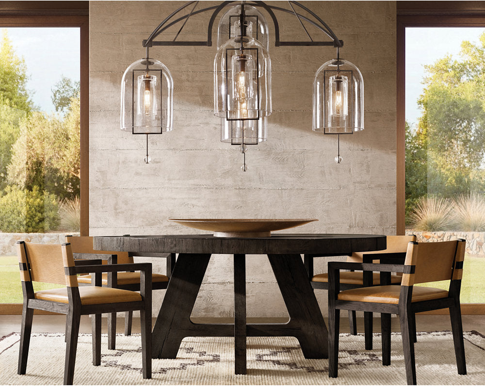 FULCRUM ROUND GRAND CHANDELIER 61"