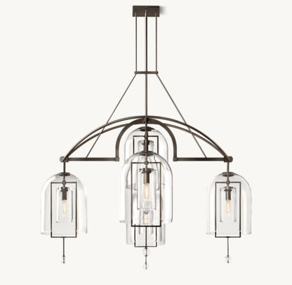 FULCRUM ROUND GRAND CHANDELIER 61"