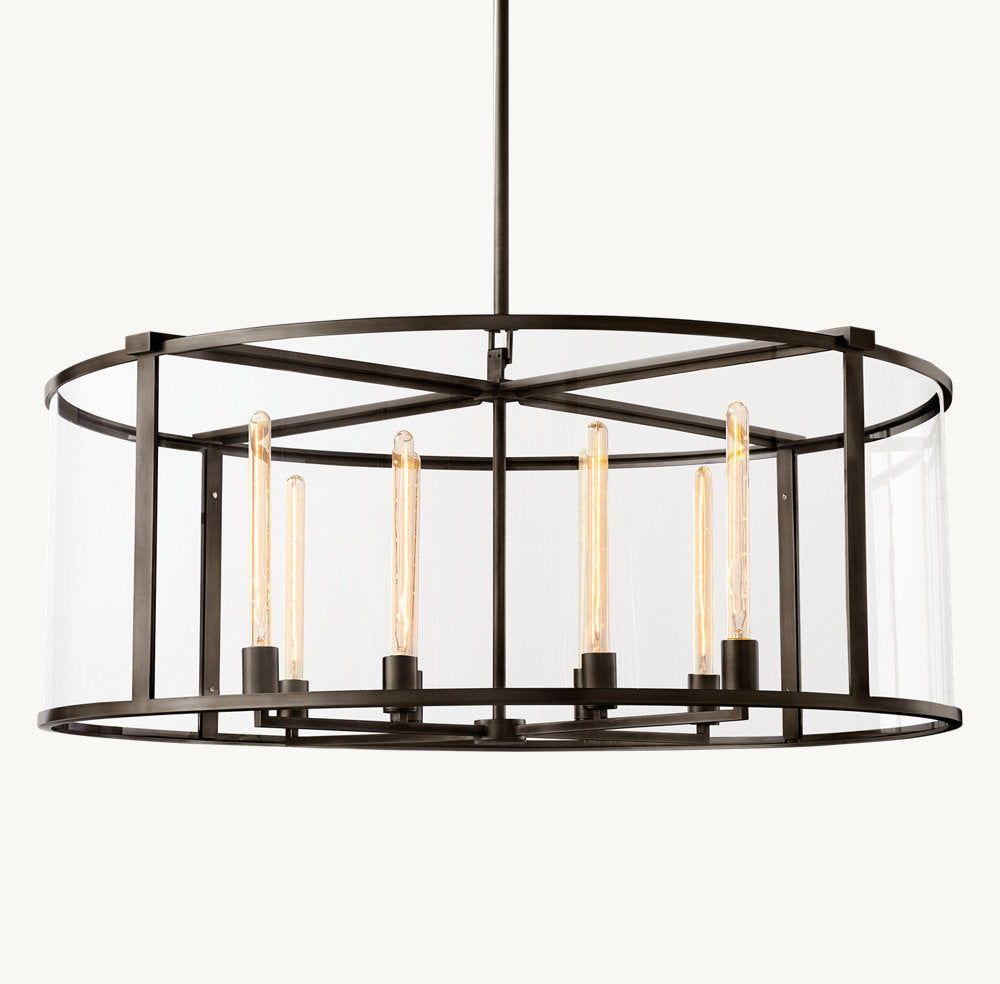 BECKMAN ROUND CHANDELIER 44"