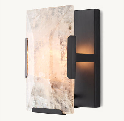 HARLOW CALCITE SCONCE