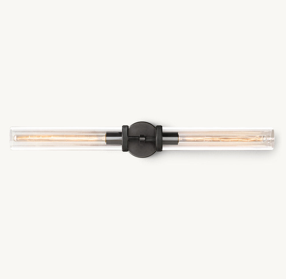 LAMBETH KNURLED GRAND LINEAR SCONCE