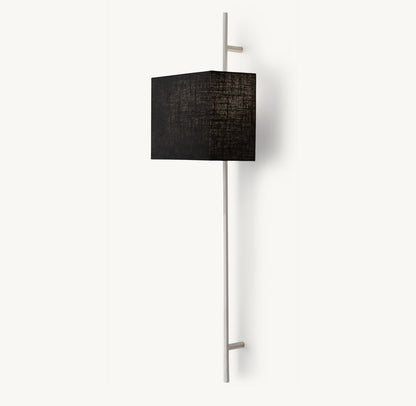 VELA OCTAGONAL BAR SCONCE - RECTANGULAR SHADE
