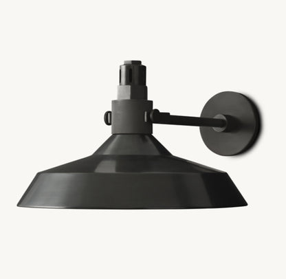 CONDORCET METAL SHADE SCONCE