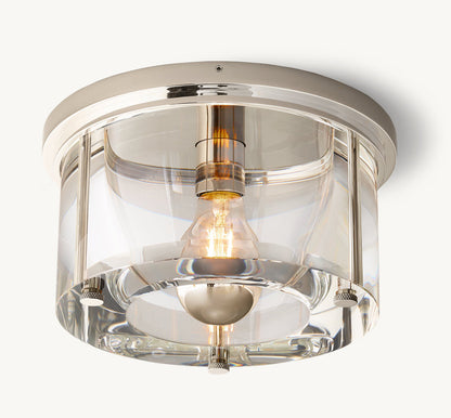 SAVILE ROUND FLUSHMOUNT