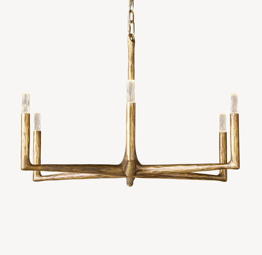 THADDEUS ROUND CHANDELIER 36"