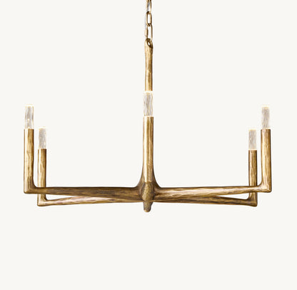 THADDEUS ROUND CHANDELIER 36"