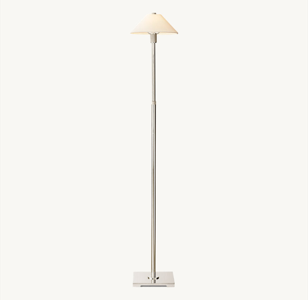 UTILITAIRE LINEN SHADE FLOOR LAMP