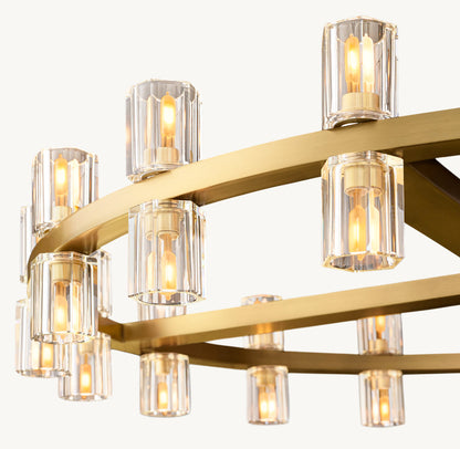 ARCACHON LED ROUND CHANDELIER 36"