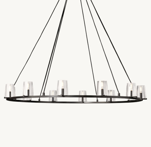 PAUILLAC ROUND CHANDELIER 60"
