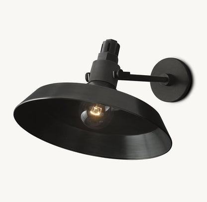 CONDORCET METAL SHADE SCONCE