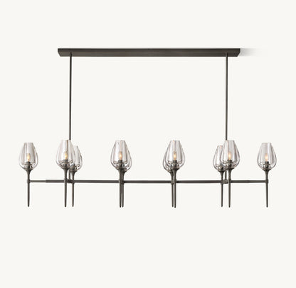 TULIP LINEAR CHANDELIER 65"