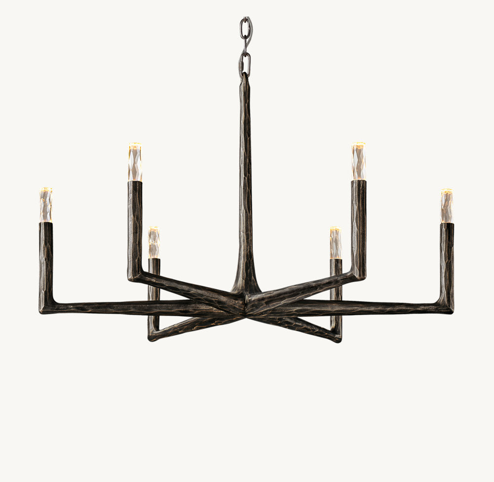 THADDEUS ROUND CHANDELIER 36"