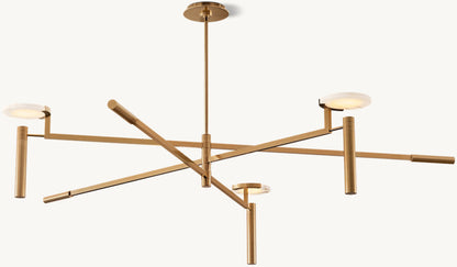 MÉLANGE ROUND CHANDELIER 60"