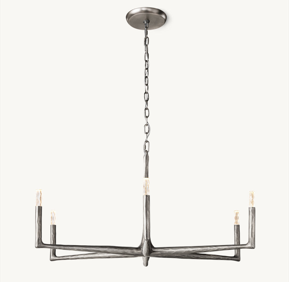 THADDEUS ROUND CHANDELIER 48"