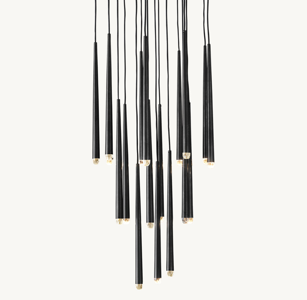 AQUITAINE ROUND CHANDELIER 30"