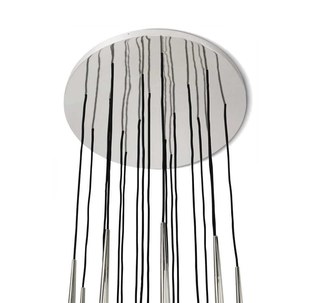 AQUITAINE ROUND CHANDELIER 30"