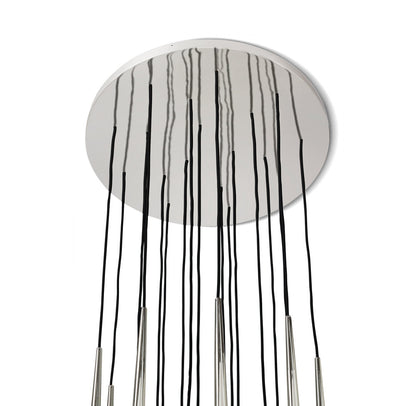 AQUITAINE ROUND CHANDELIER 30"