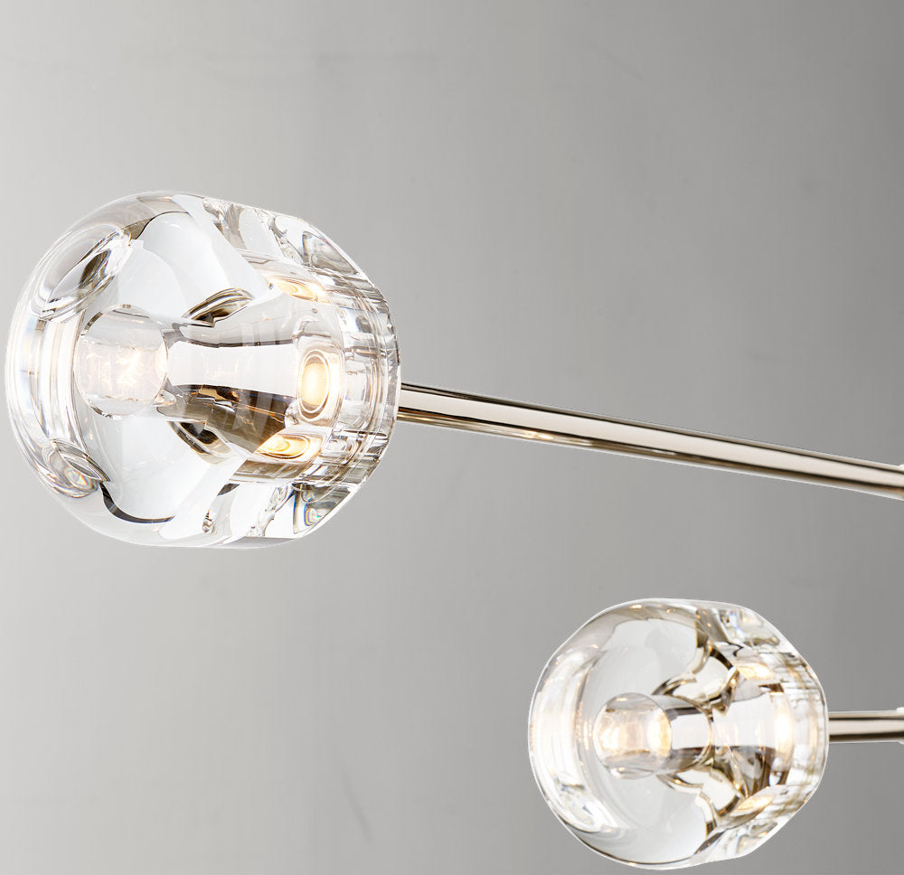 DEMARET MOBILE LINEAR CHANDELIER 72"