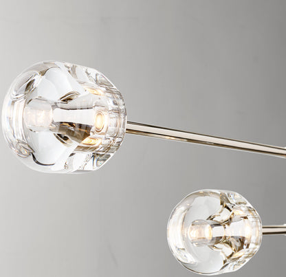 DEMARET MOBILE LINEAR CHANDELIER 72"