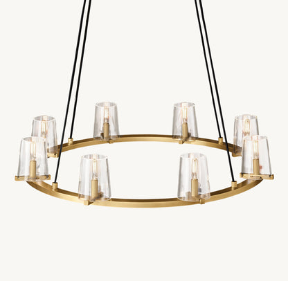 PAUILLAC ROUND CHANDELIER 36"