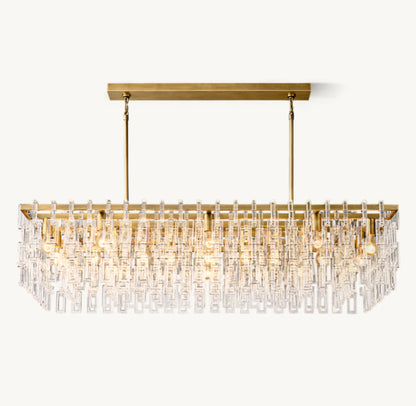 MARIGNAN RECTANGULAR CHANDELIER 60"