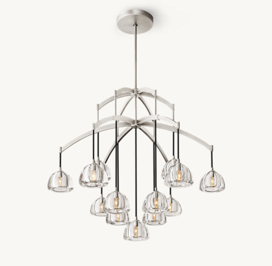 HEMISPHERE ROUND CHANDELIER 48"