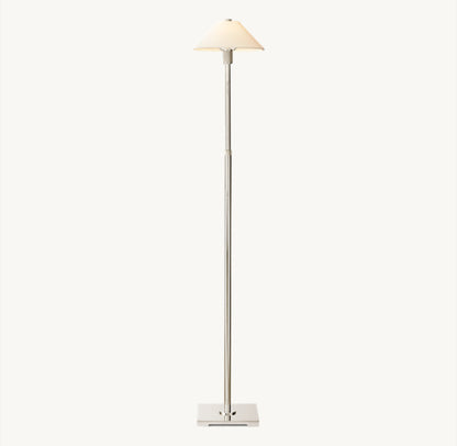 UTILITAIRE LINEN SHADE FLOOR LAMP