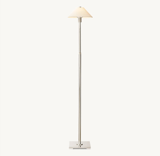 UTILITAIRE LINEN SHADE FLOOR LAMP